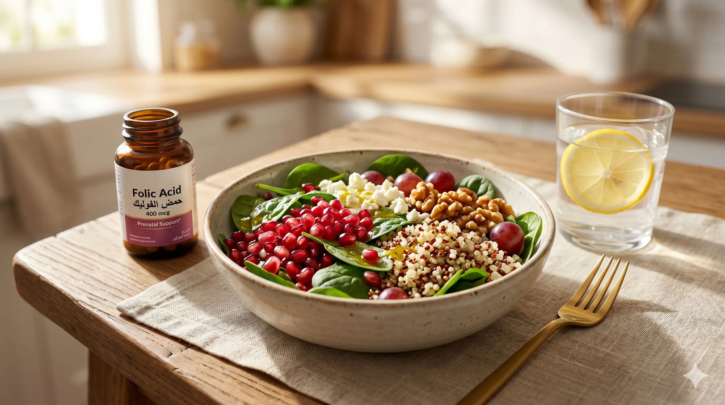 وجبة صحية غنية بمضادات الأكسدة وحمض الفوليك من أجل زيادة الخصوبة طبيعيا وتحسين البويضات