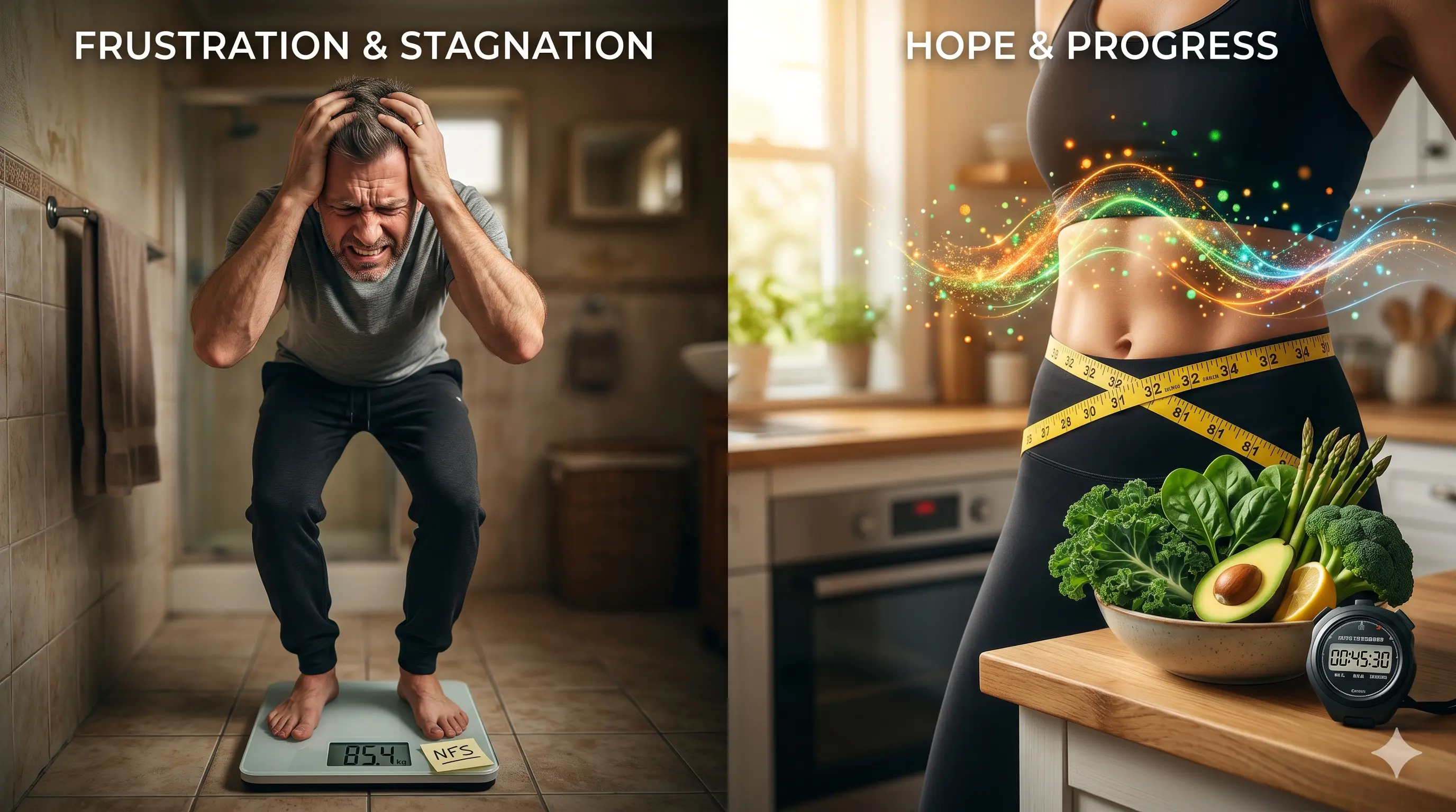 أسباب هضبة الوزن الفسيولوجية وكيفية التغلب على ثبات الميزان بطرق علمية